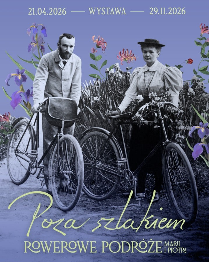 Infobike - Nobliści na rowerach – niezwykła wystawa o pasji Marii i Piotra Curie
