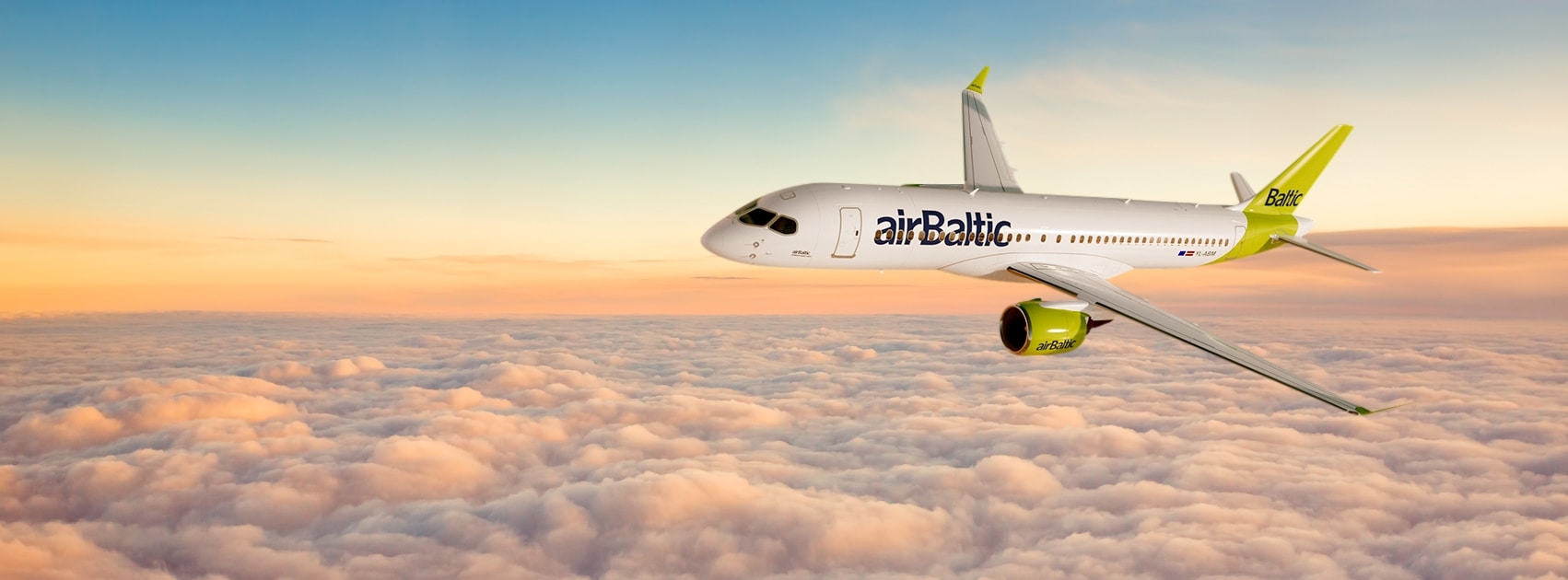 Infoair - Flota airBaltic rośnie. Nowy Airbus A220-300 wzmacnia siatkę połączeń
