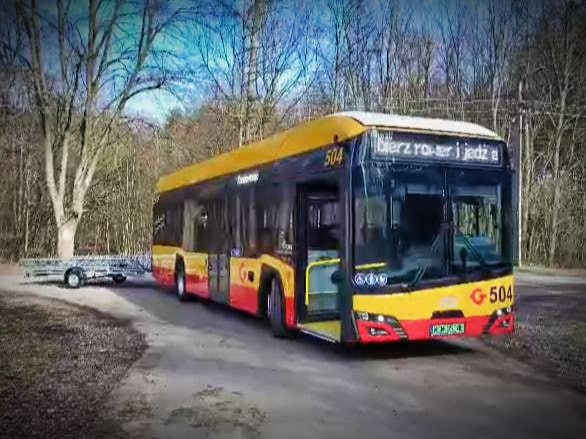 Infobus - Autobus + rower = Kampinos. GPA od maja rusza z nową ofertą dla pasażerów i rowerzystów
