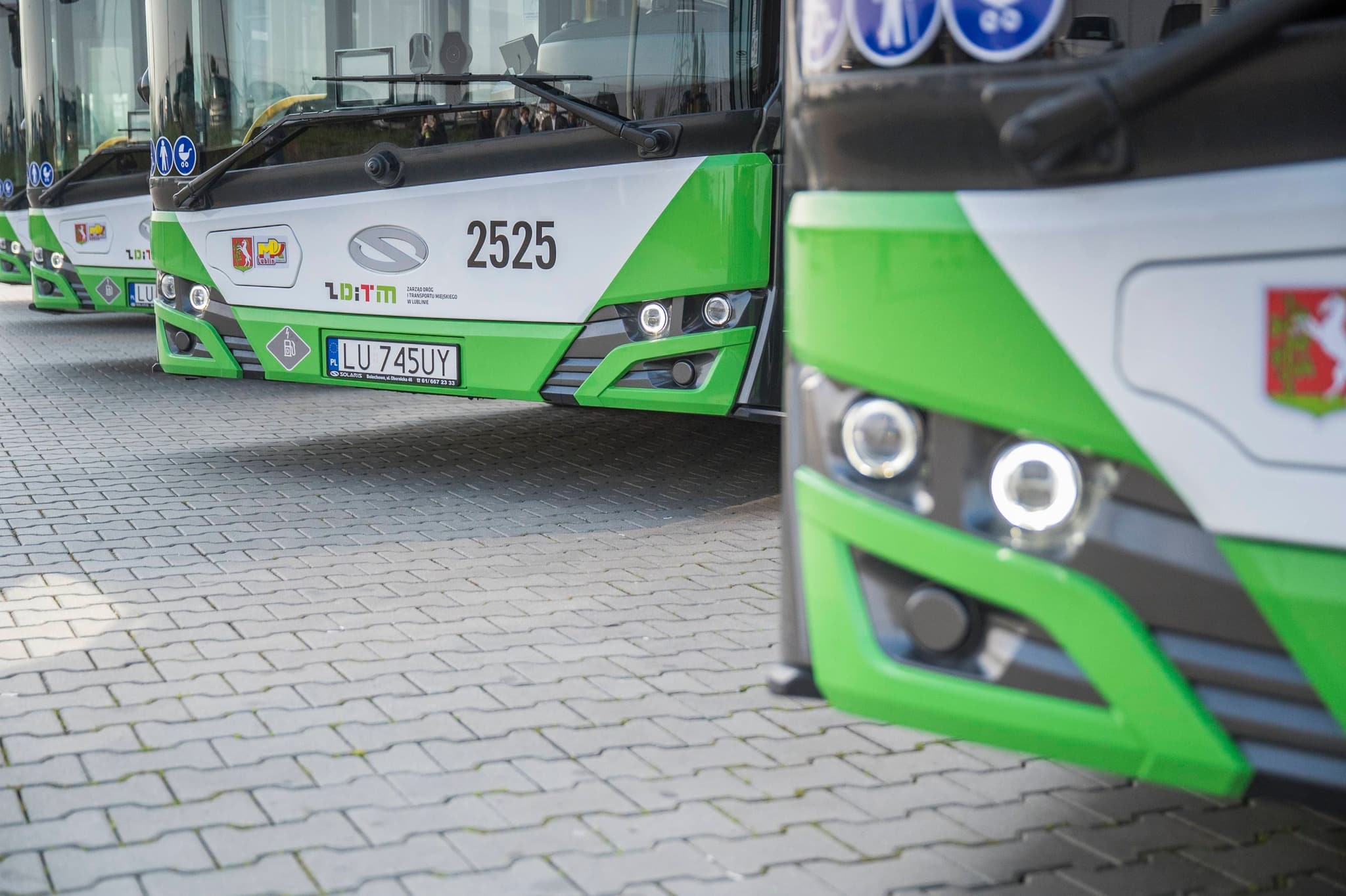 Infobus - Liniowy start hybryd MPK Lublin. W tle 29 nowych autobusów w pół roku i kolejne elektryki