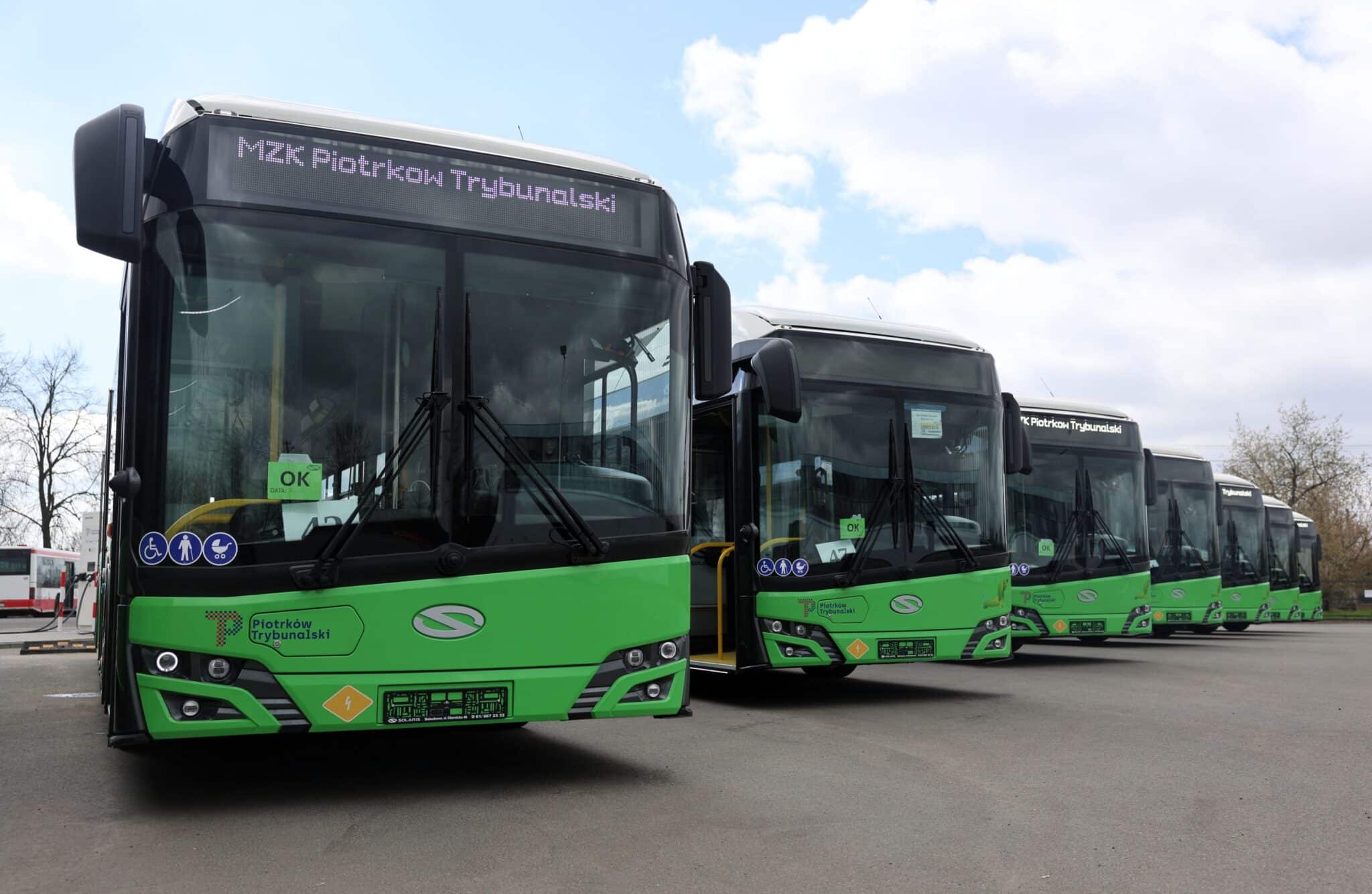 Infobus - Wiemy, kiedy nowe piotrkowskie Solarisy wyjadą na trasy. Z ładowarkami od Ekoenergetyki