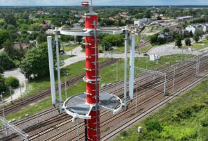 Inforail - Ostatni maszt GSM-R na CMK. PKP PLK kończą najważniejszy etap inwestycji