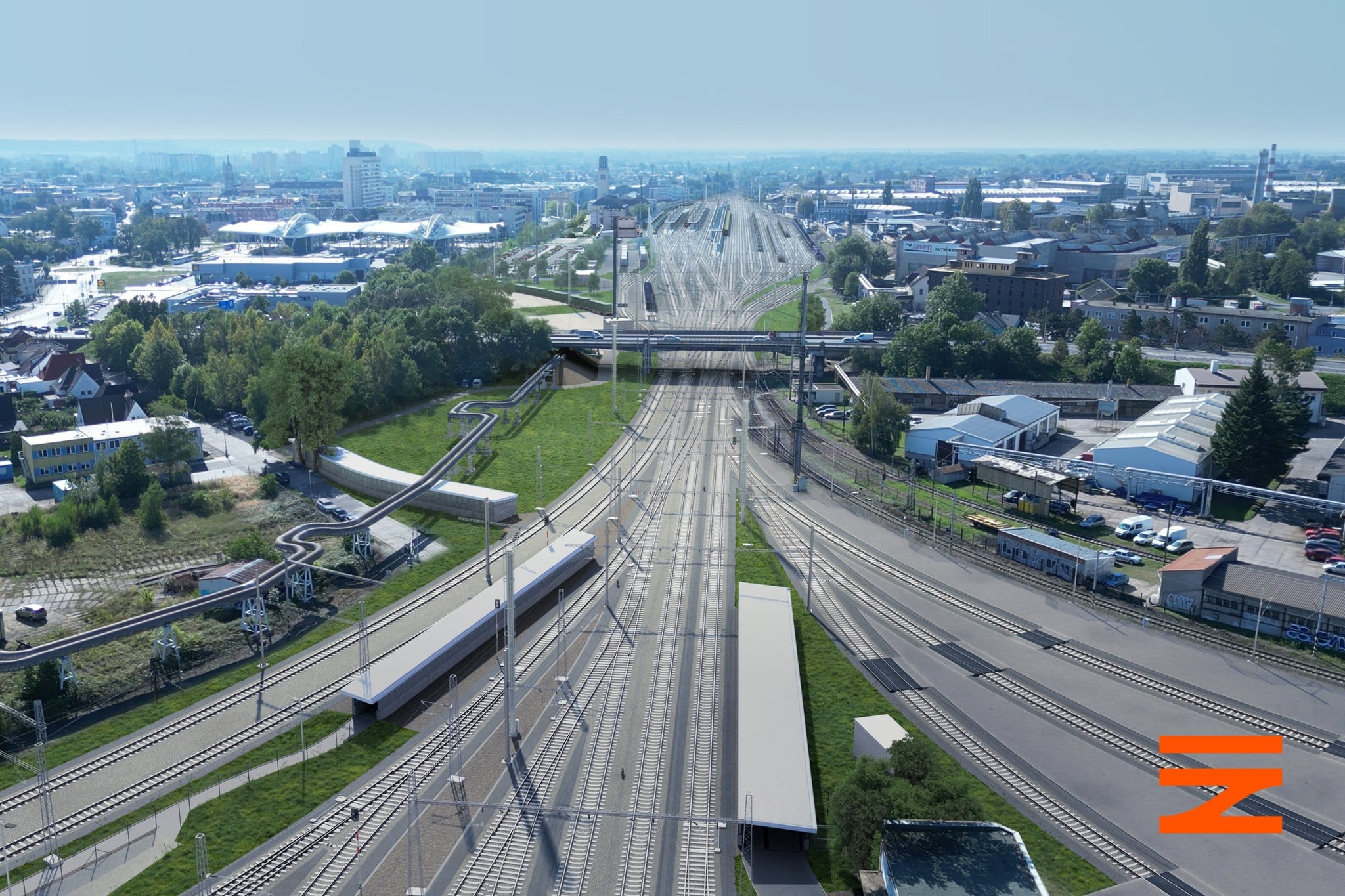 Inforail - Rusza modernizacja stacji Hradec Králové. Nowe perony i większe bezpieczeństwo