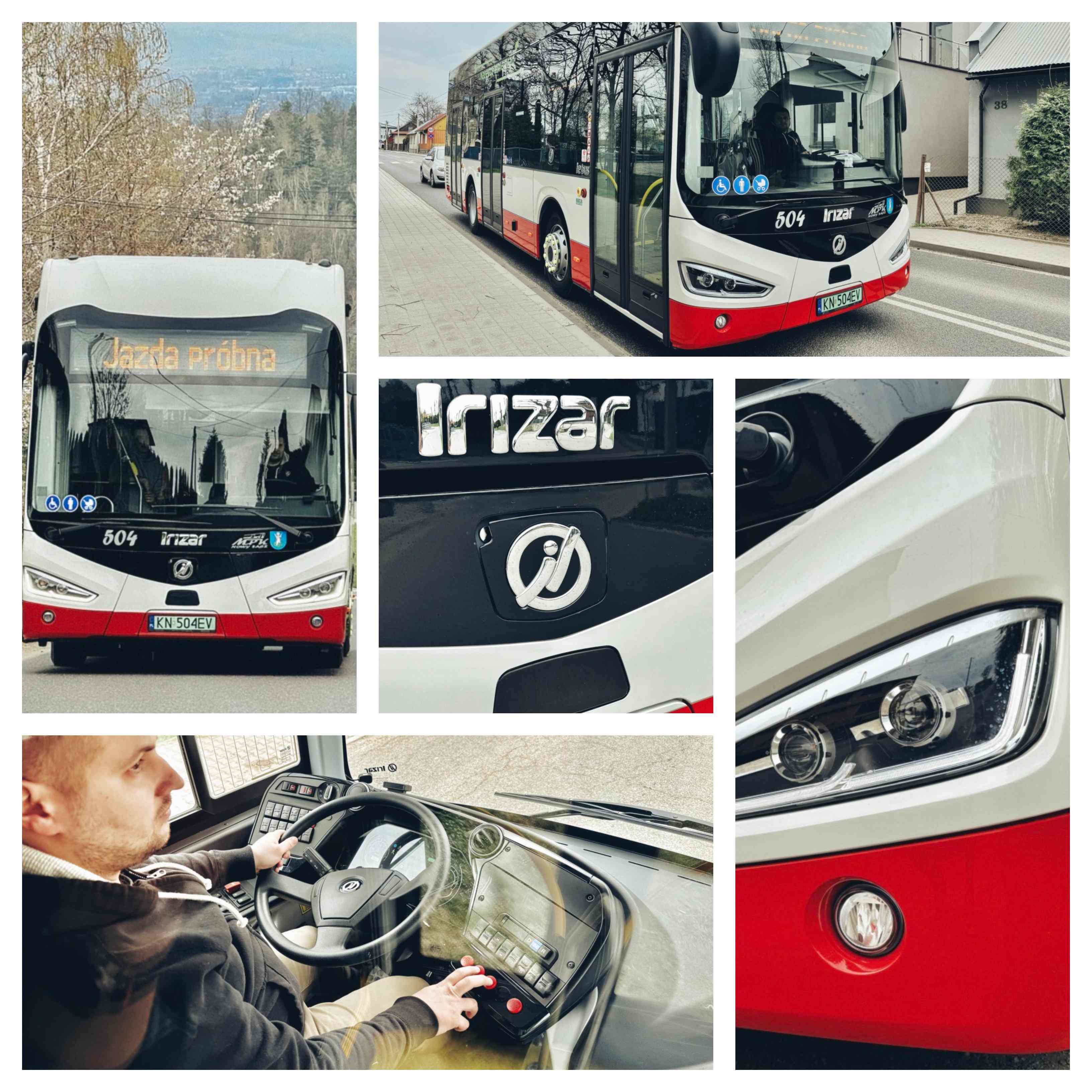 Infobus - Nowy Sącz testuje premierowe autobusy Irizar ie bus 10. Coraz bliżej regularnych kursów