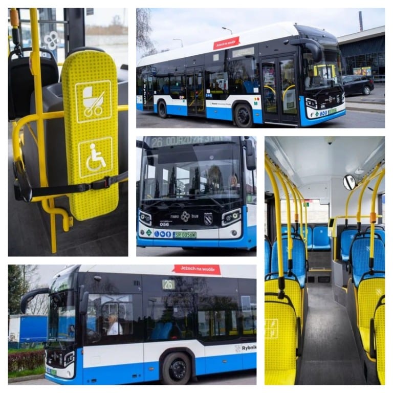 Infobus - Rybnik odebrał 14 nowych autobusów i ma już 34 pojazdy wodorowe. Najwięcej w Polsce