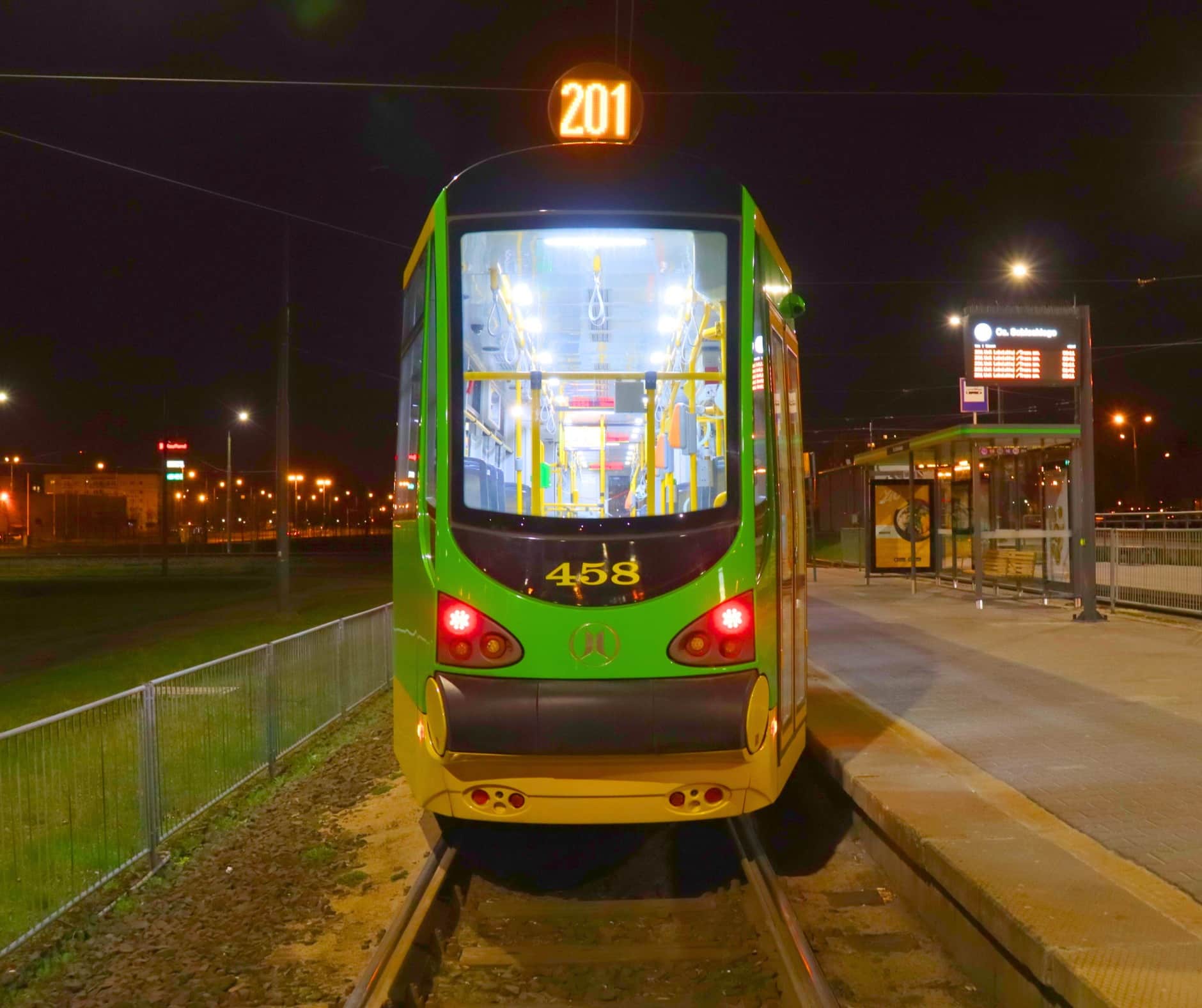 Infotram - Poznań: Zmiany w nocnej komunikacji tramwajowej z powodu prac torowych
