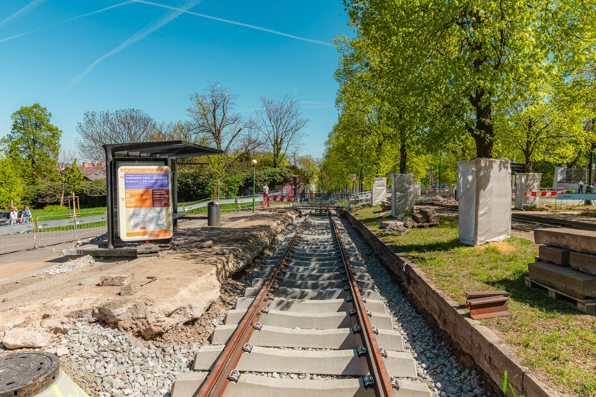 Infotram - Remont kluczowego odcinka tramwajowego w Pradze. Niewielki fragment, duże znaczenie