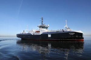 Infoship - Hybrydowy prom z Gdańska trafił do Norwegii. Zbudowała go Stocznia Remontowa Shipbuilding