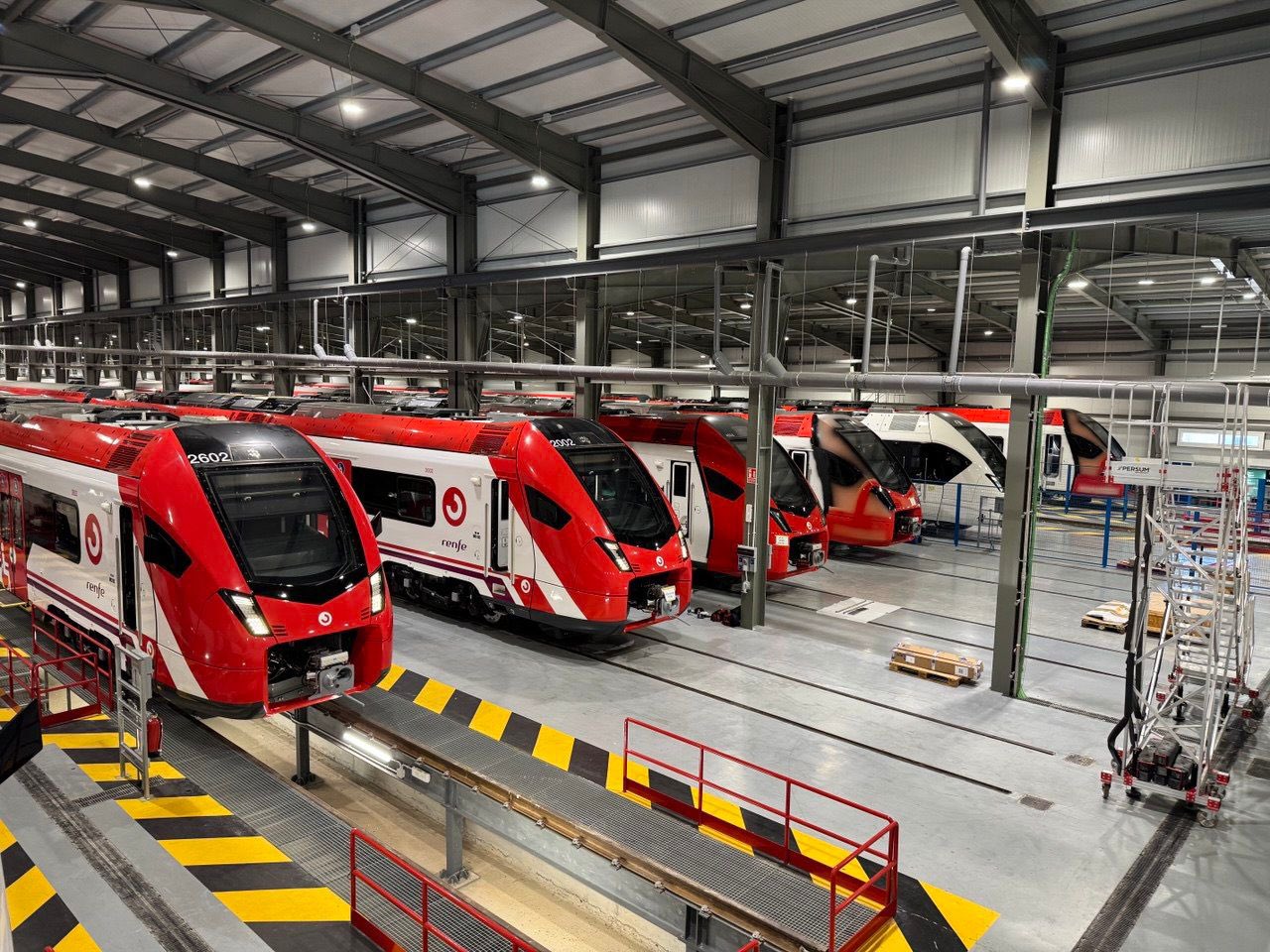 Inforail - Renfe ogłasza przetarg na nową bazę utrzymaniową dla pociągów Stadlera