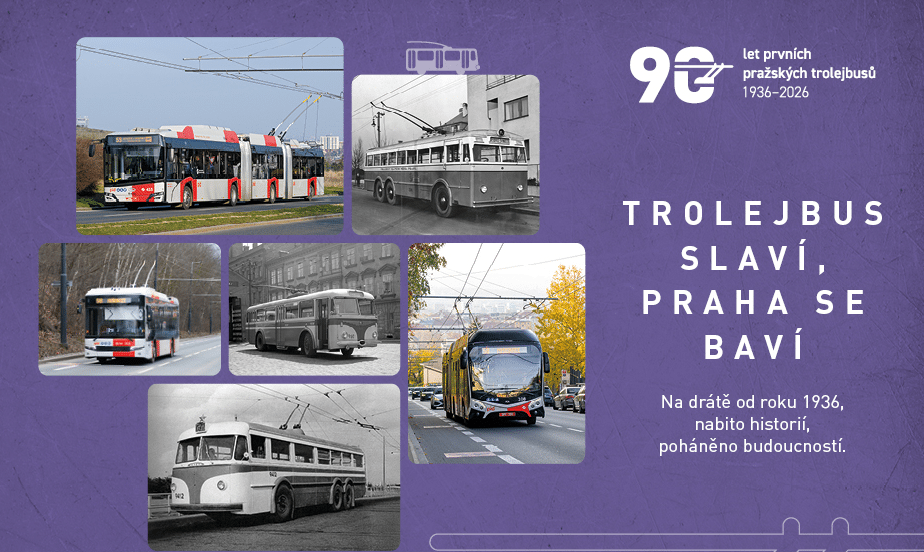 Infobus - Praga świętuje 90 lat trolejbusów. Na ulice wyjadą historyczne pojazdy . Znamy terminy