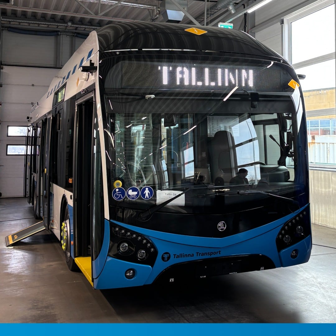 Infobus - Nowa era trolejbusów w Tallinnie. Oficjalne powitanie czeskiego duetu Škoda-SOR