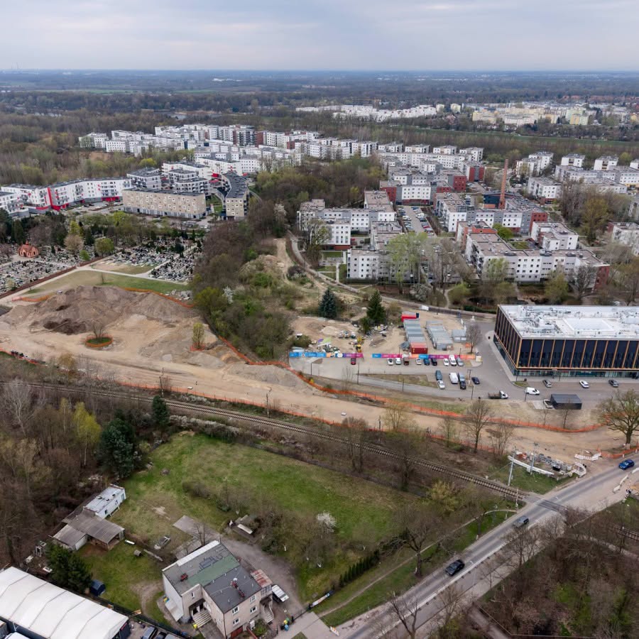 Infotram - Wrocław: Końcowy etap budowy trasy na Swojczyce