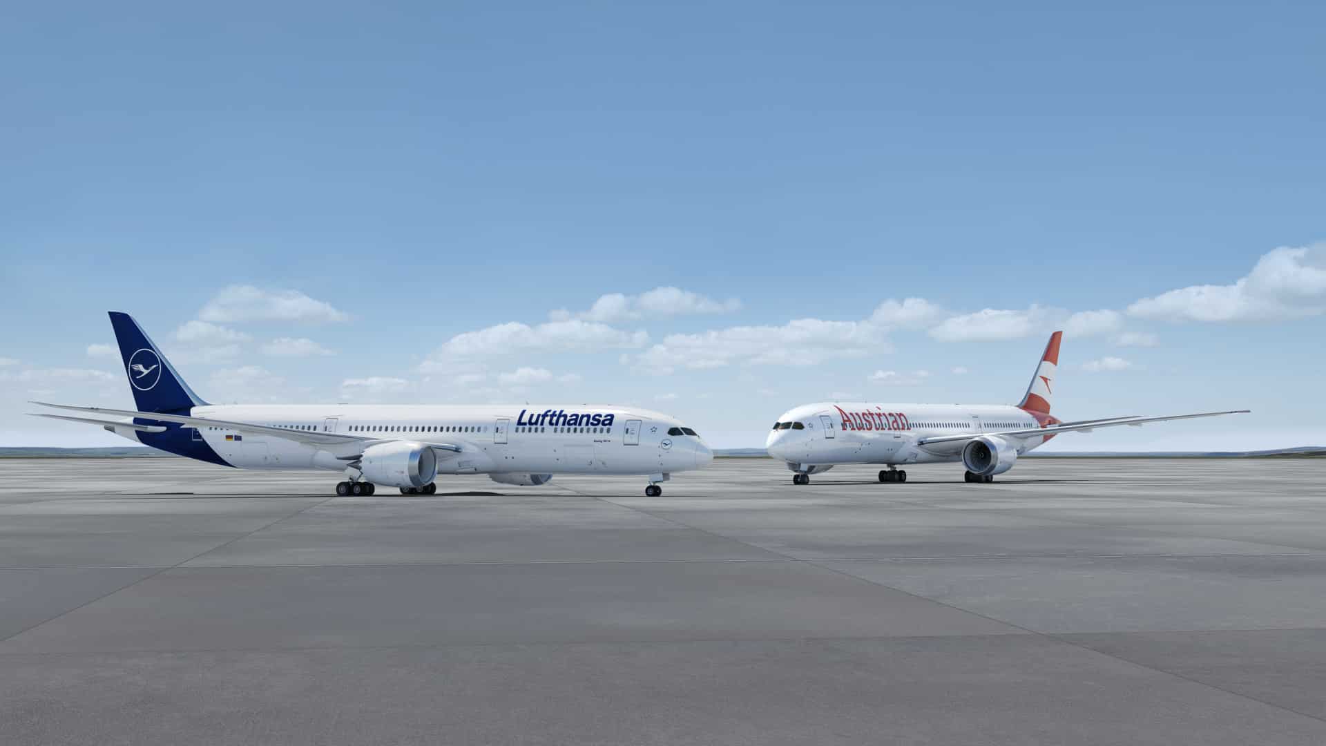 Infoair - Lufthansa zamawia nowe Airbusy A350-900 i Boeingi 787-9. Dostawy od 2032 r.