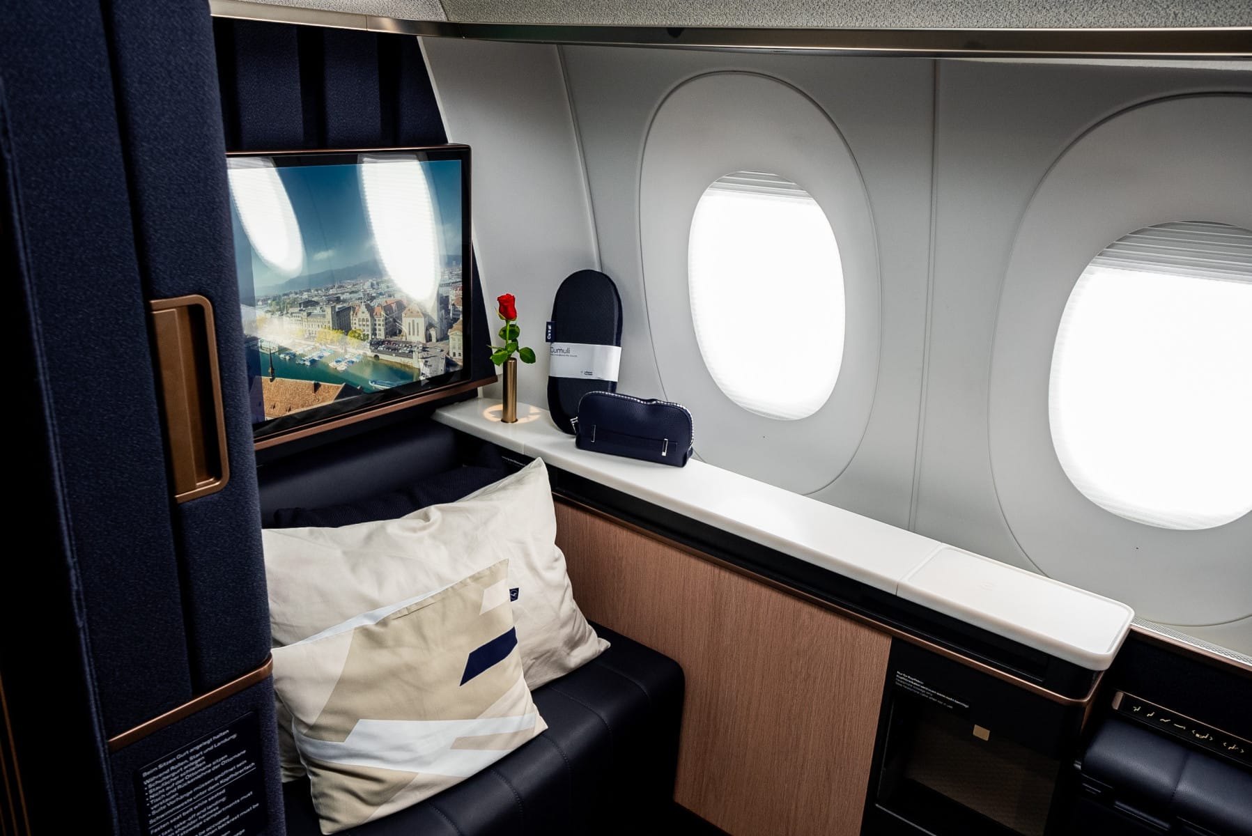Infoair - Nowy standard premium w Lufthansie. Allegris First Class Suite z nagrodą za projekt