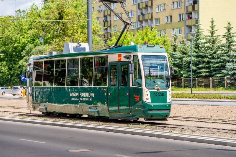 Infotram - MPK Łódź testuje nowe torowisko na al. Śmigłego-Rydza. Tramwaje wrócą tam już w wakacje