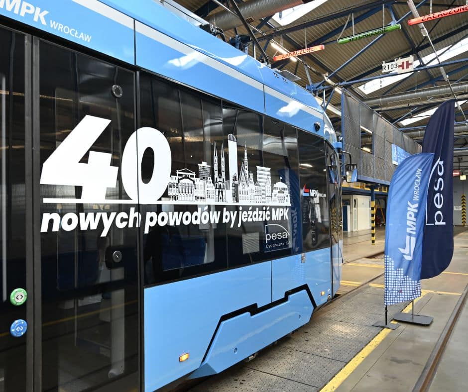 Infotram - MPK Wrocław zakończyło odbiory tramwajów PESA. Ale to nie koniec inwestycji w nowy tabor