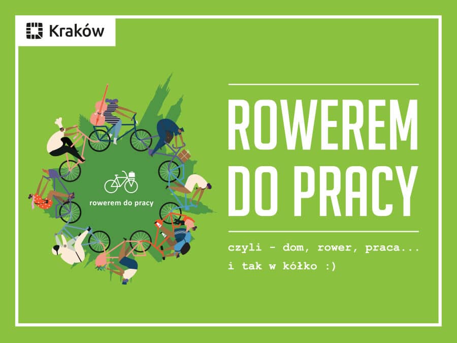 Infobike - Kraków znów jedzie do pracy na rowerze. Ruszyła jubileuszowa edycja kampanii