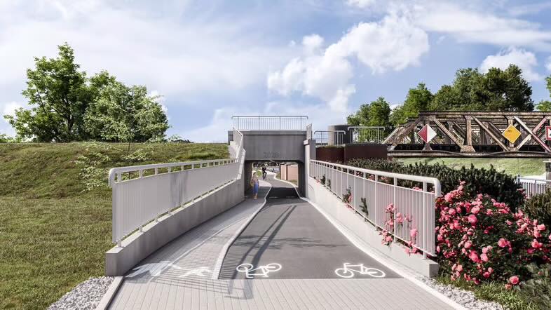 Infobike - Tunel pod torami zmieni rowerowy Wrocław? Miasto planuje nowe połączenie Ołbina z Kleczkowem