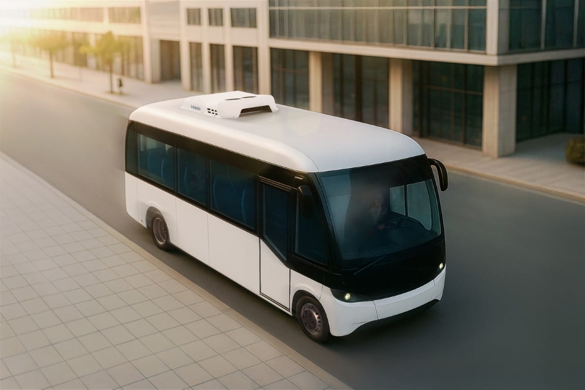 Infobus - Webasto wprowadza nową klimatyzację dachową dla minibusów elektrycznych i lekkich pojazdów użytkowych