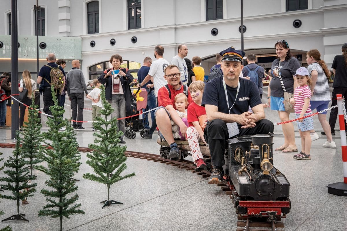 Inforail - ŁKA zaprasza na trzydniowe świętowanie Dnia Dziecka. Makiety kolejowe, warsztaty i bilety za złotówkę