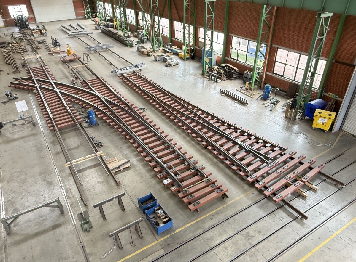 Infotram - Czeski producent rozjazdów z kolejnym kontraktem w Niemczech. Elementy trafią do Kolonii