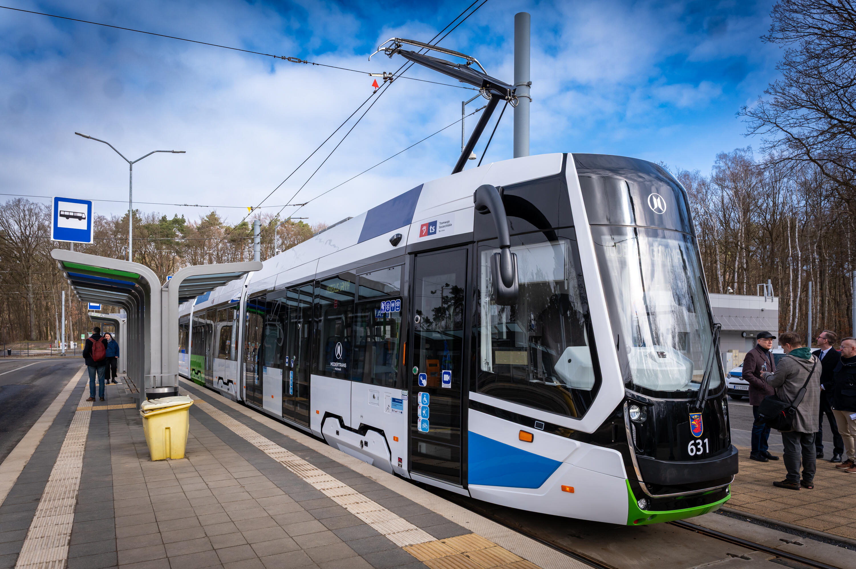Infotram - Ostatni tramwaj Moderus Gamma dotarł do Szczecina