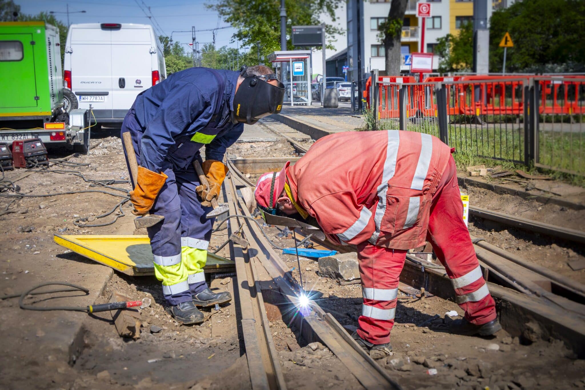 Infotram - Kolejny weekend utrudnień dla pasażerów w Warszawie. Tramwaje nie pojadą ul. Marszałkowską i Andersa