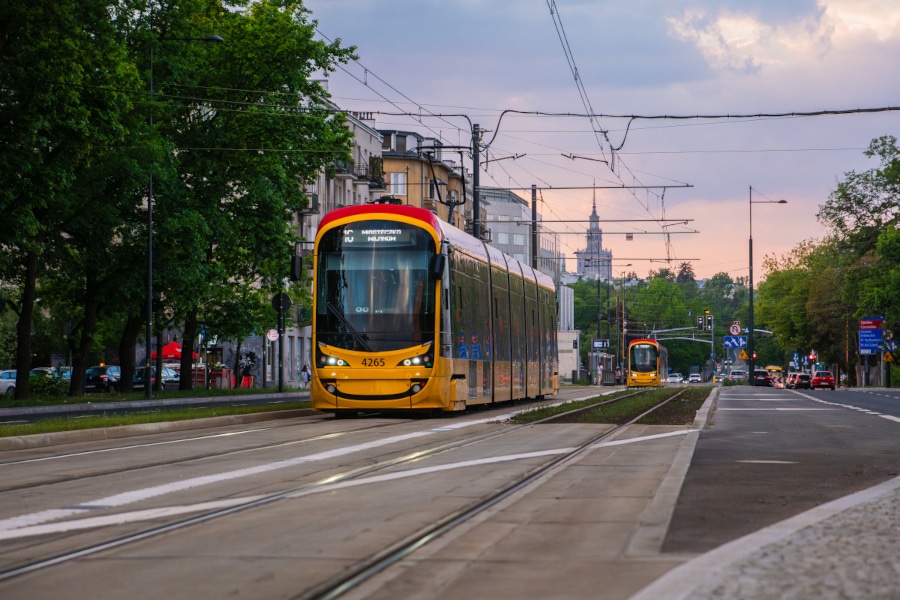 Infotram - Torowiskami tramwajowymi w Wilanowie pojadą autobusy. Od 23 maja nowe PAT-y