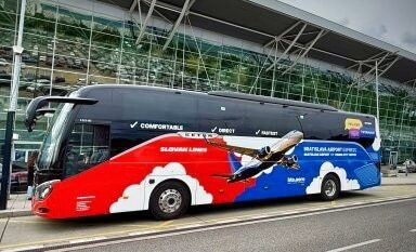 Infobus - Slovak Lines uruchamia bezpośredni autobus z Wiednia na lotnisko w Bratysławie