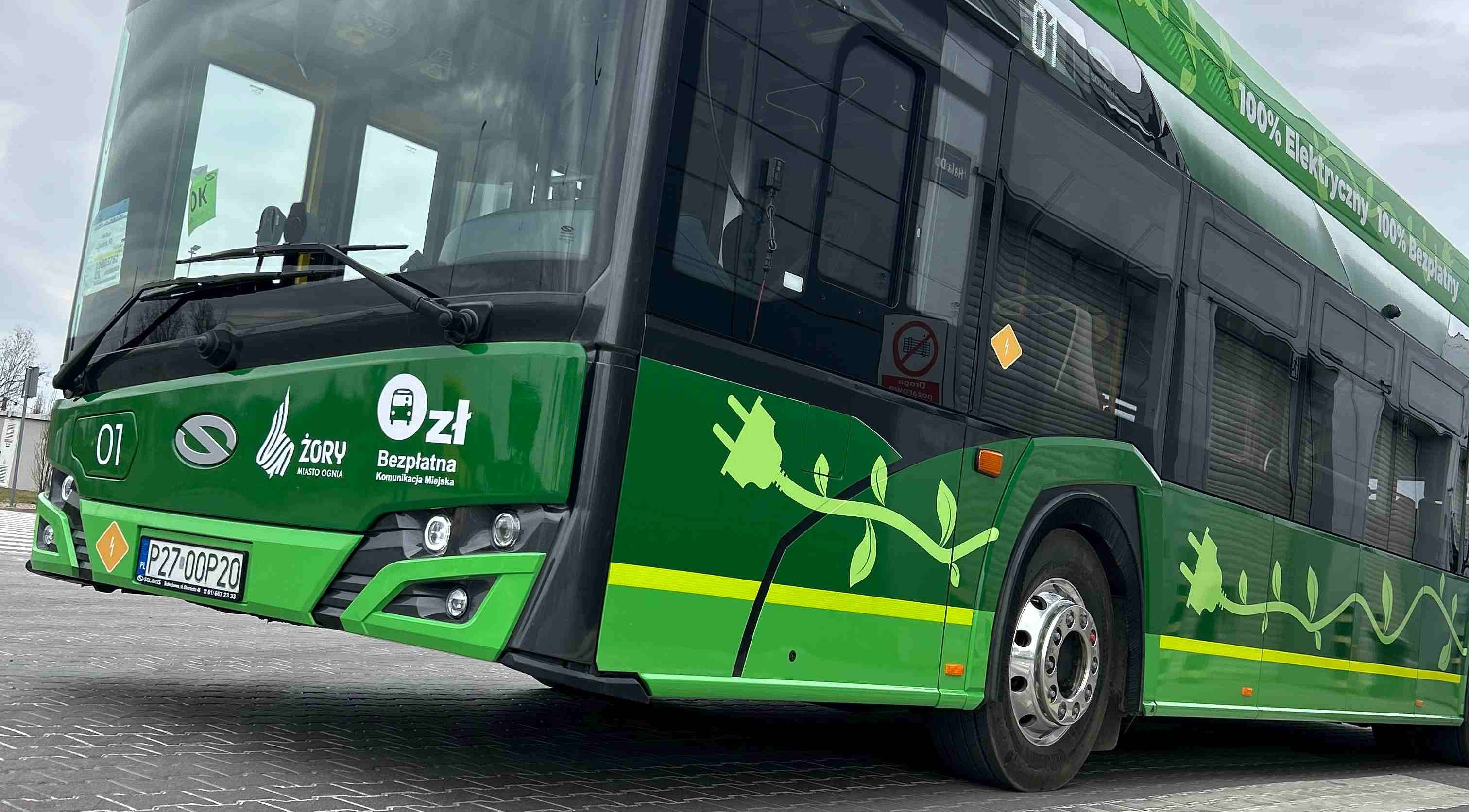 Infobus - Żory wybrały operatora elektrobusów od Solarisa. Aukcja zmieniła układ. Plus nowe barwy BKM