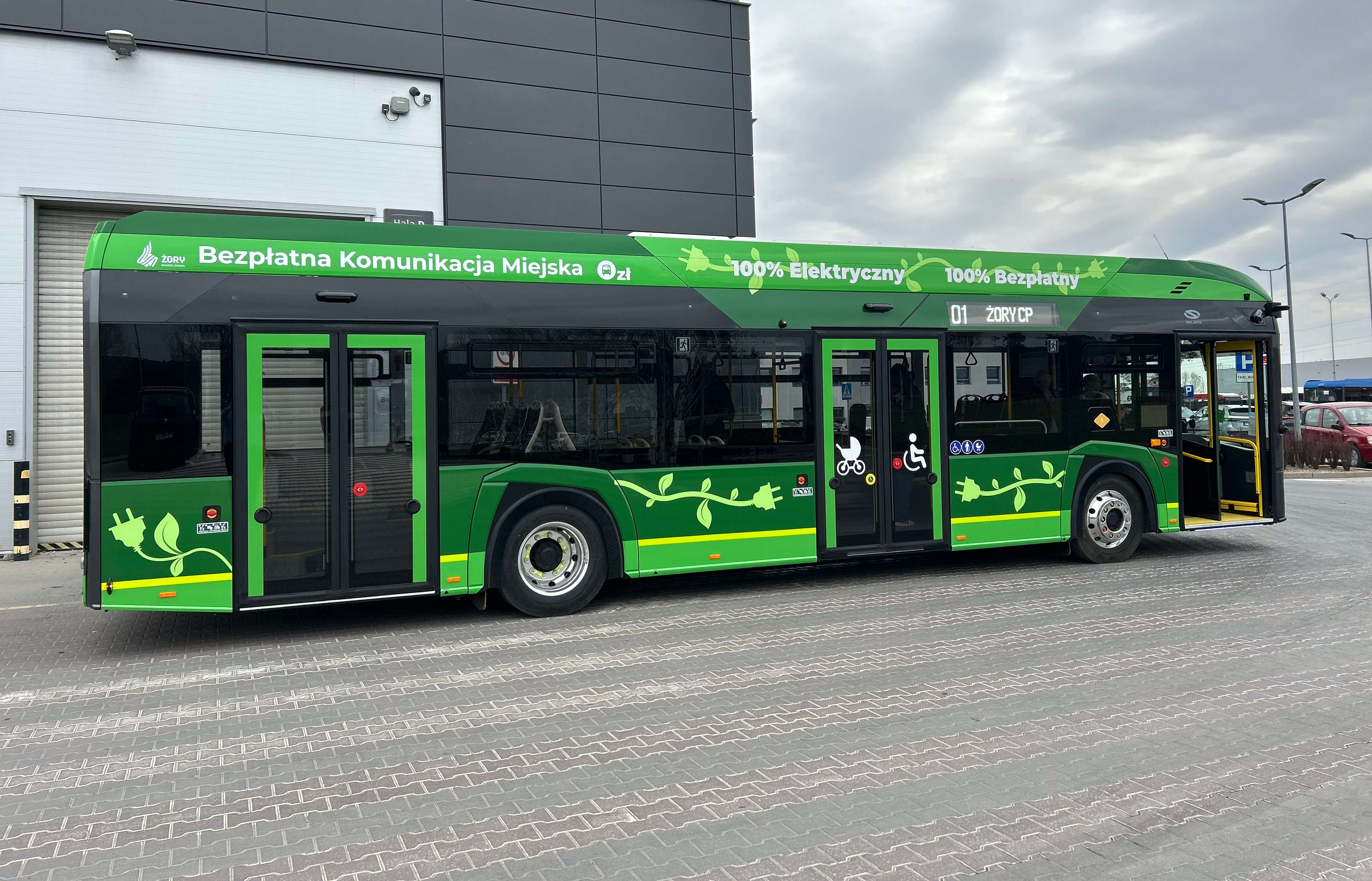 Infobus - Autobusy z FEnIKS-a: Żory z dotacją na 7 elektrobusów. Solaris już wybrany