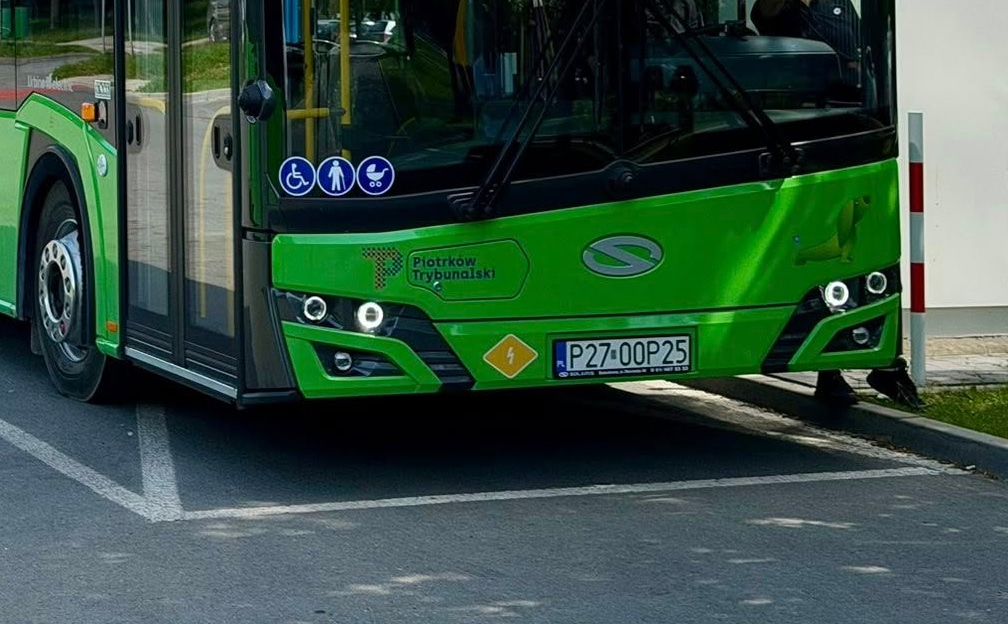 Infobus - Piotrków z pierwszym przegubowcem od 20 lat. Solaris Urbino 18 electric w MZK