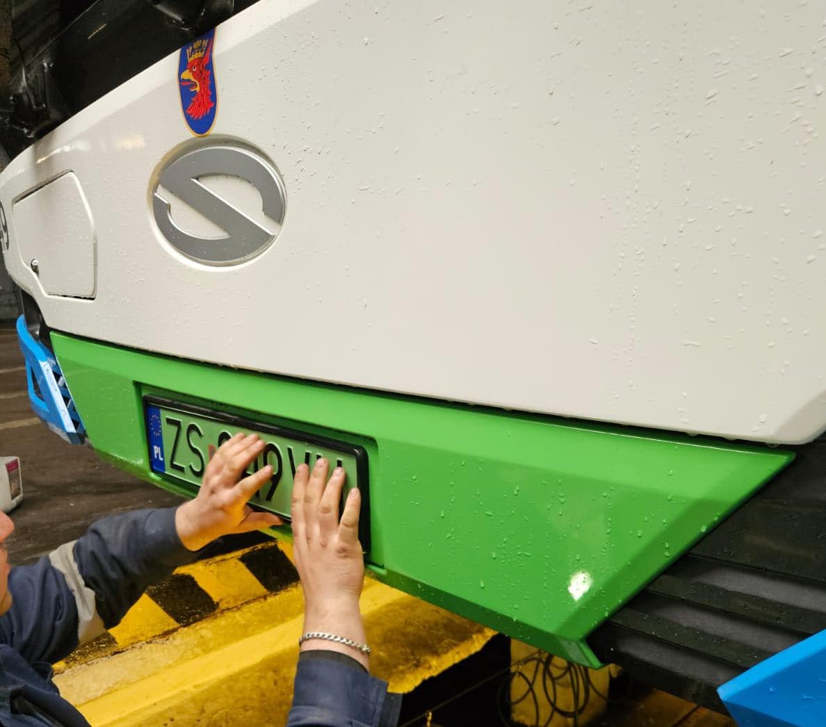 Infobus - Cztery nowe elektrobusy od Solarisa rozpoczęły pracę w Szczecinie. Zasila je EcoGenerator