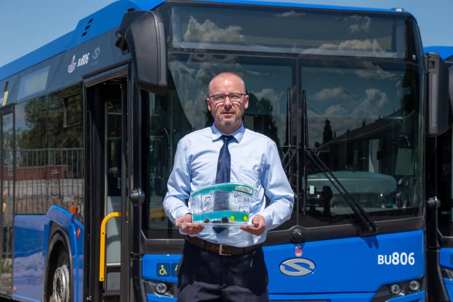 Infobus - MPK Kraków i najlepsi kierowcy, mechanicy i inspektorzy 2026. Mistrzem kierownicy Piotr Przyjemski