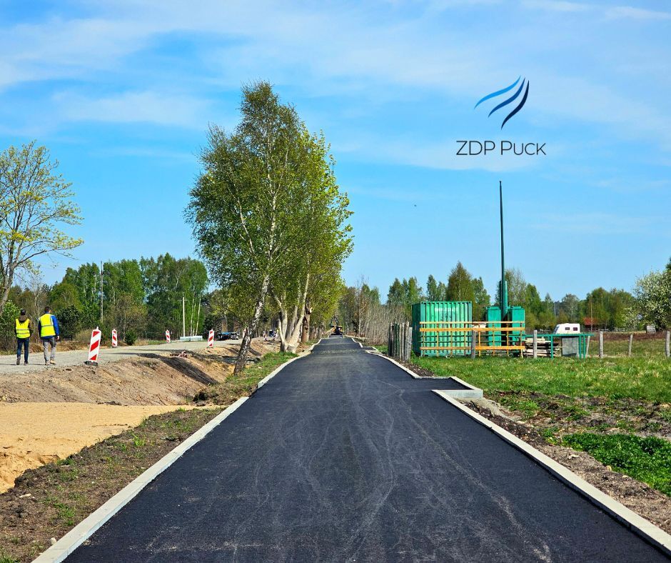 Infobike - Powiat Pucki: Powstaje nowa trasa dla rowerów Dębki – Odargowo