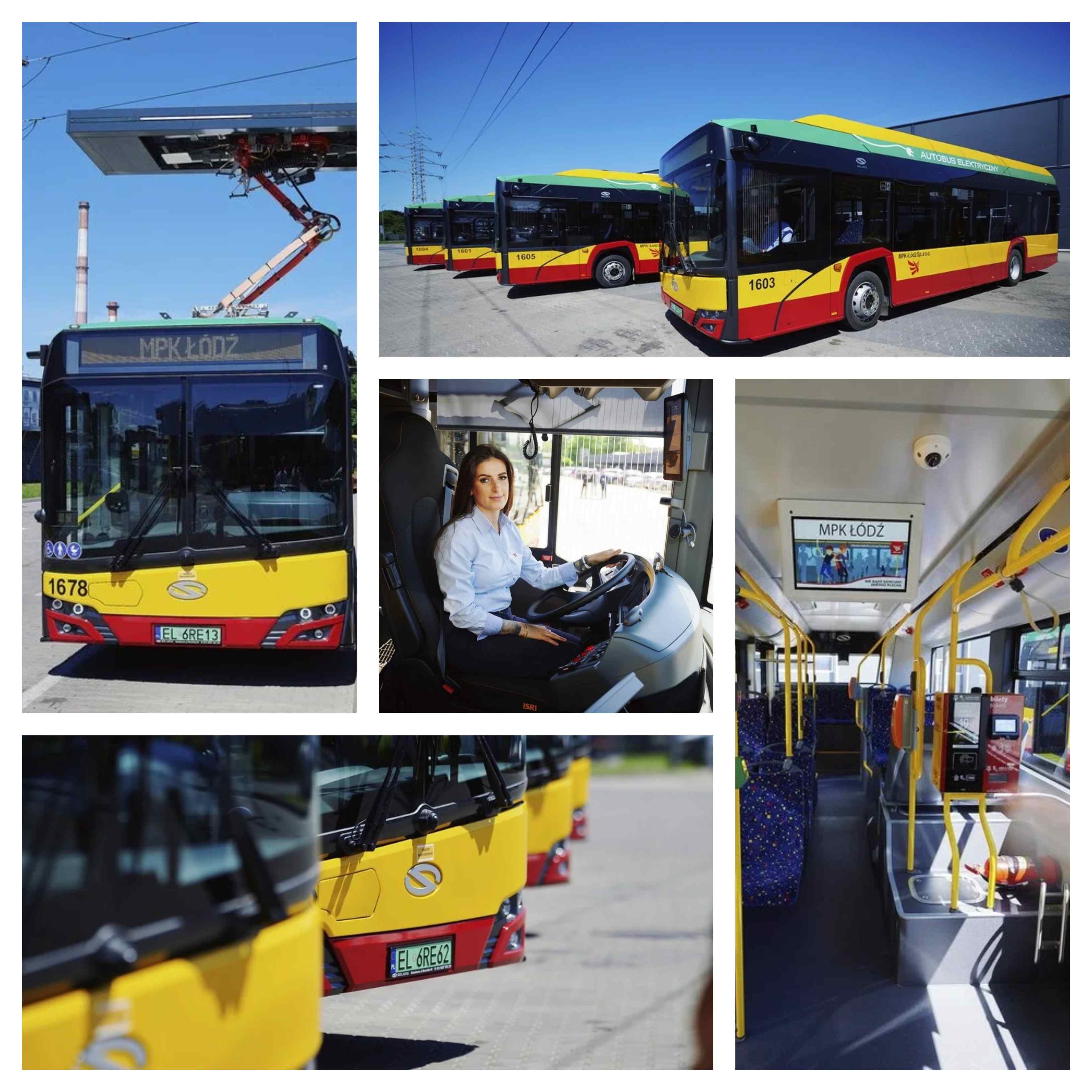 Infobus - Pierwsze Solarisy Urbino 12 electric już w Łodzi. MPK odbiera 36 elektrobusów