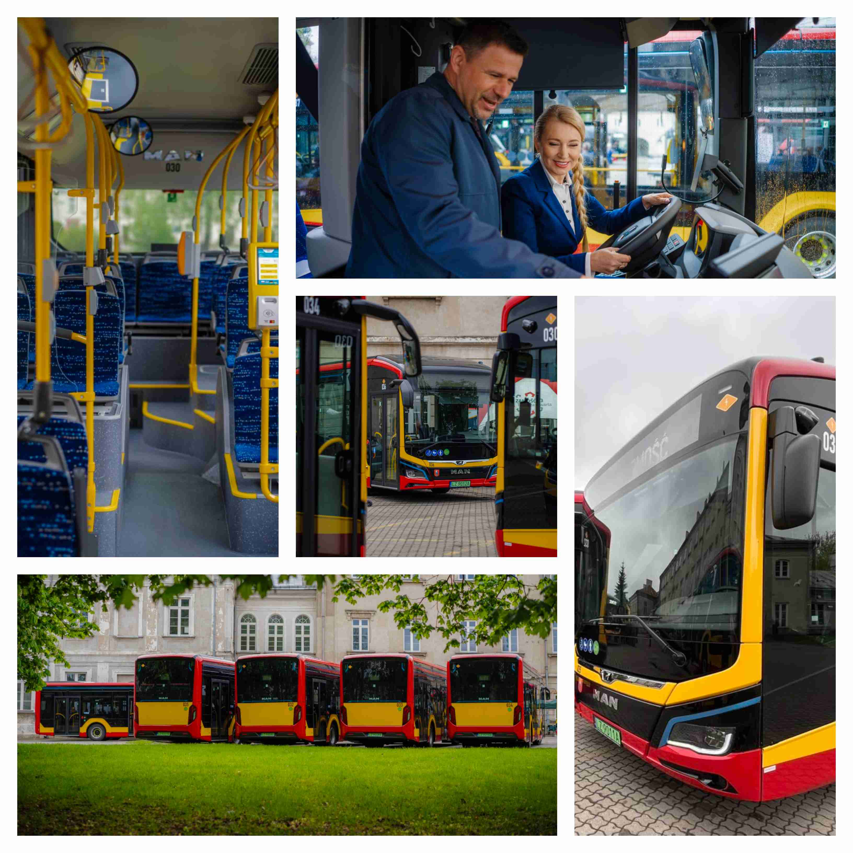 Infobus - MZK Zamość ma największą flotę autobusów elektrycznych MAN w Polsce. Z 14 x Lion’s City 12 E