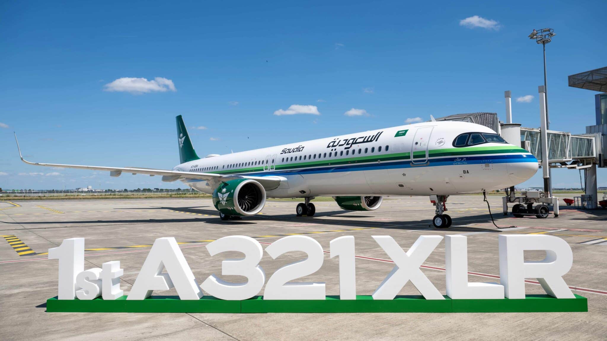 Infoair - Saudia odebrała pierwszy z 15 zamówionych Airbusów A321XLR