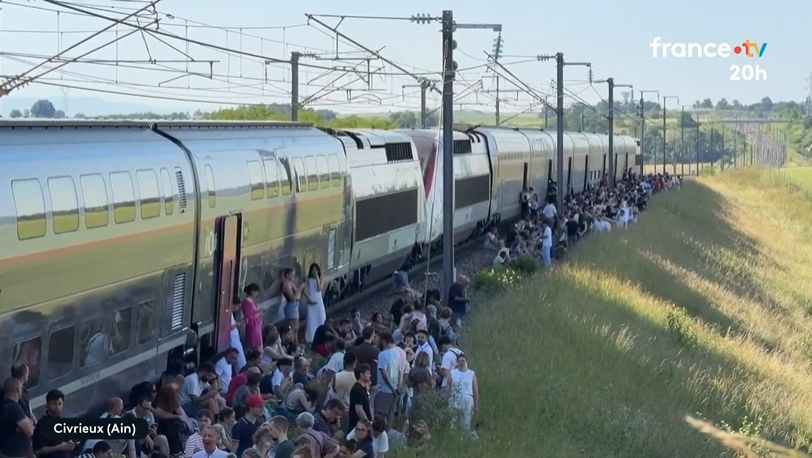 Inforail - Pasażerowie TGV utknęli na wiele godzin w upale