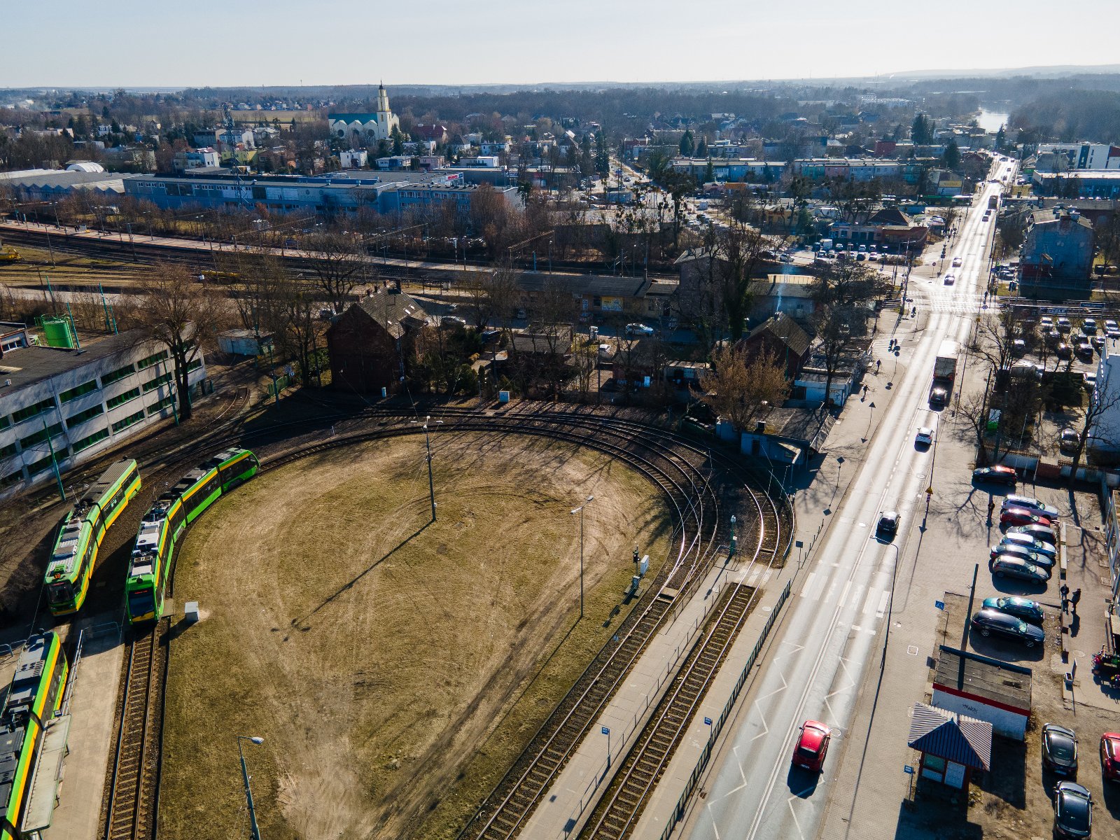 Infotrans - Poznań planuje nowy węzeł na Starołęce. Przesiadki tramwaj, autobus i kolej bliżej pasażera