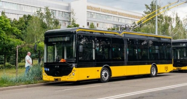 Infobus - Kijów odbiera pierwsze trolejbusy PTS T12309 Akia. To zakup po pięciu latach przerwy