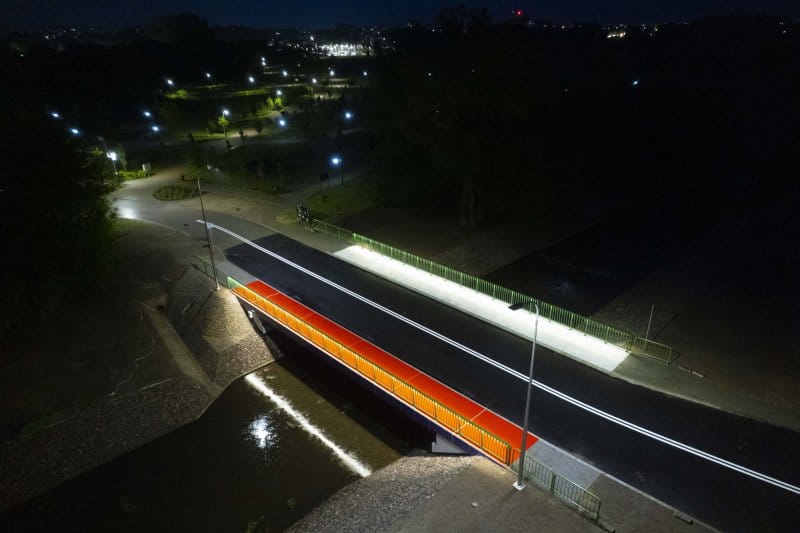 Infobike - Nowa przeprawa w Ciechanowie. Koniec wahadła i początek rowerowego korytarza