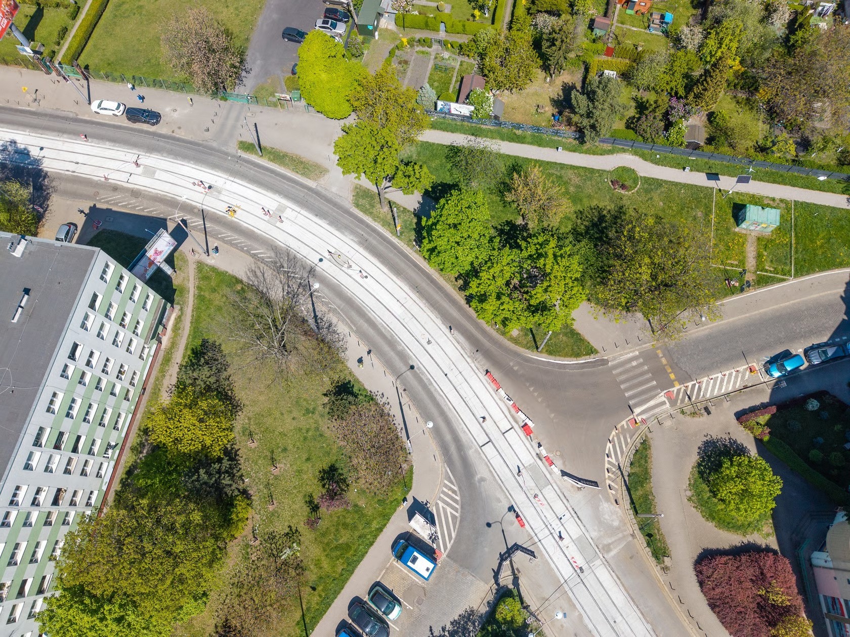 Infotram - Wrocław: Tramwaje wracają na ulicę Glinianą. Koniec remontu i powrót na stałe trasy