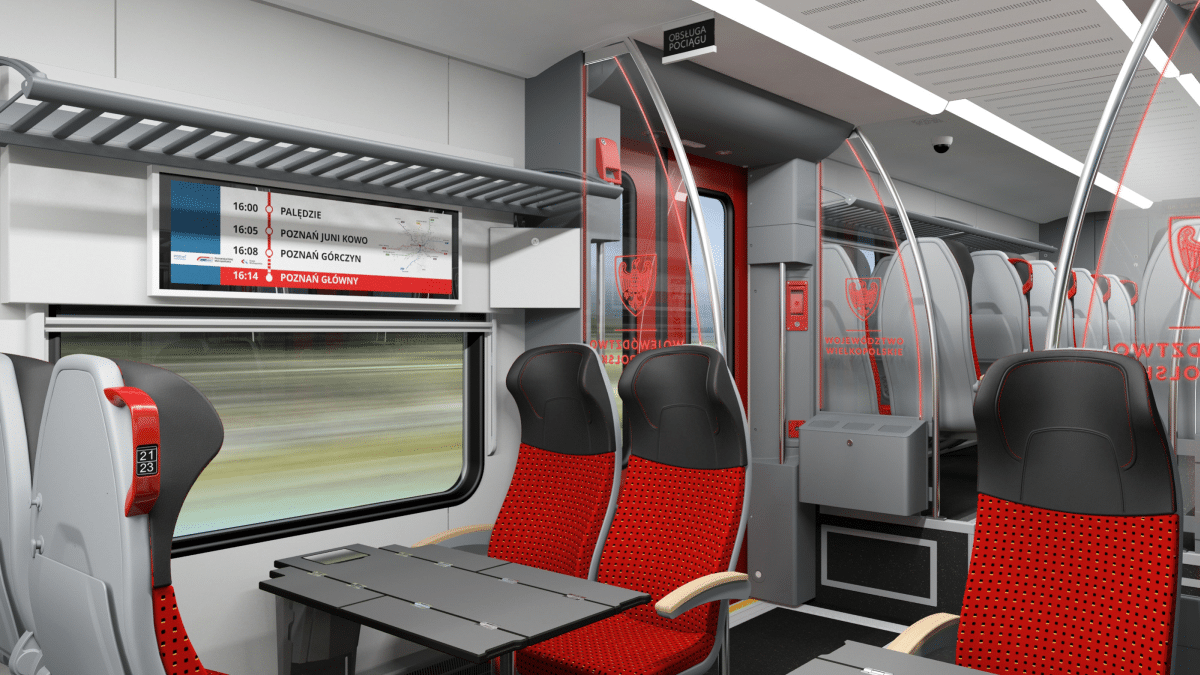Inforail - Tak będą wyglądać nowe Flirty dla Wielkopolski. Stadler pokazał wizualizacje