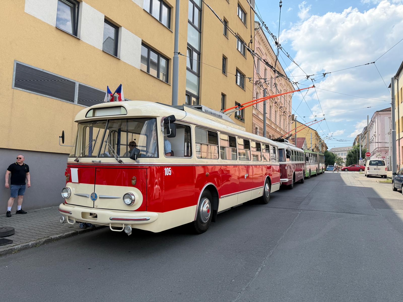 Infobus - Pilzno świętowało 90 lat trolejbusów Škoda i 85 lat komunikacji trolejbusowej