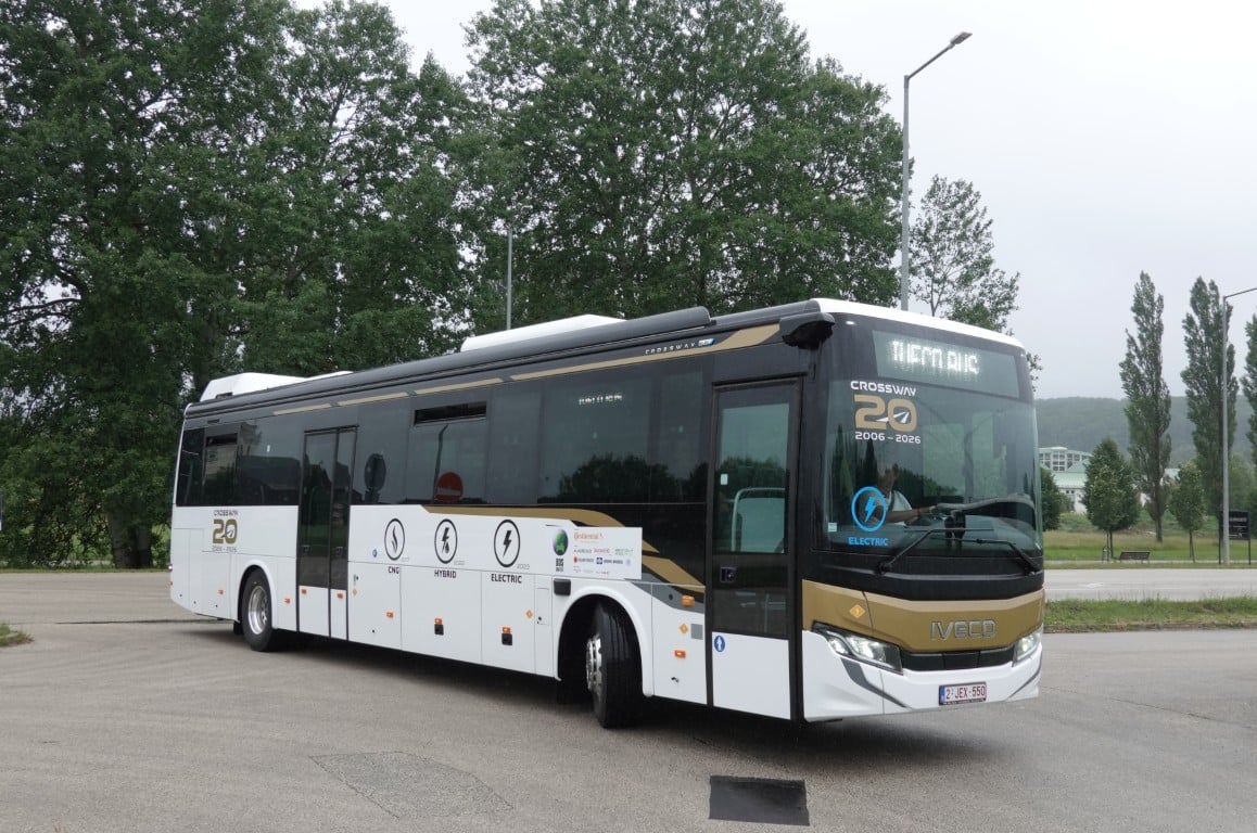 Infobus - Siedem autobusów klasy II na Bus Euro Test 2026: Iveco Bus Crossway Elec