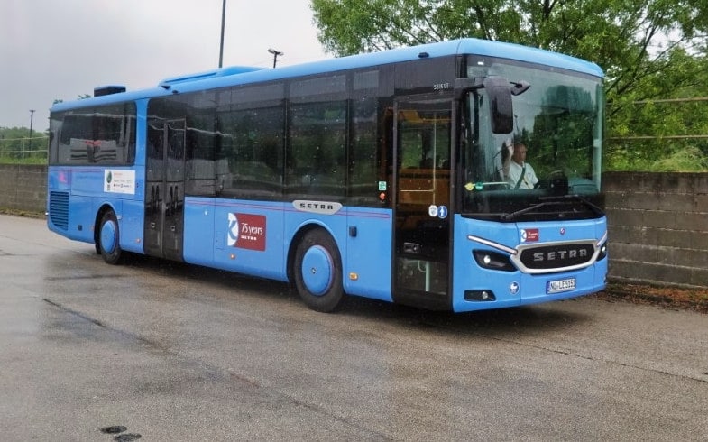 Infobus - Siedem autobusów klasy II na Bus Euro Test 2026: Setra MultiClass S 515 LE Mild hybrid