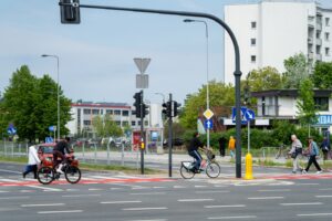 Infobike - Warszawa: Bez „rowerowego teleportu” na Bemowie. ZDM przebudował skrzyżowanie