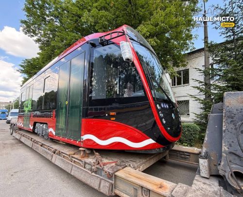 Infotram - Dnipro odbiera kolejne niskopodłogowe tramwaje ukraińskiej produkcji
