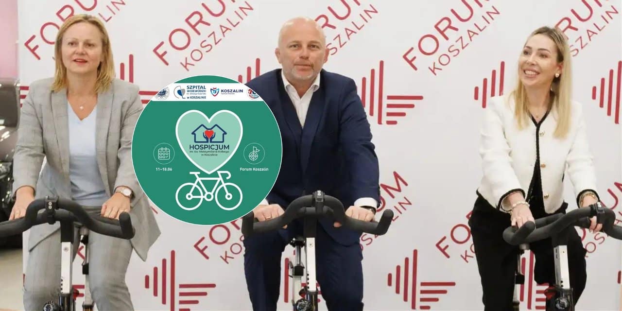 Infobike - #KręćDlaHospicjum wraca do Koszalina. Każdy kilometr zamienia się w pomoc